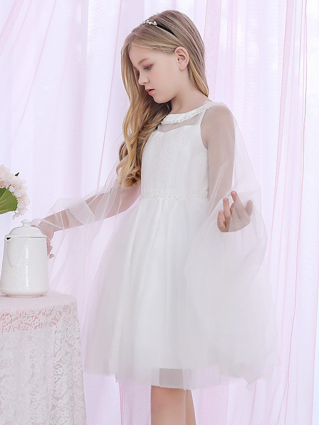 Luxurious Sleeveless Jewell Ball Gown for Flower Girl Dress