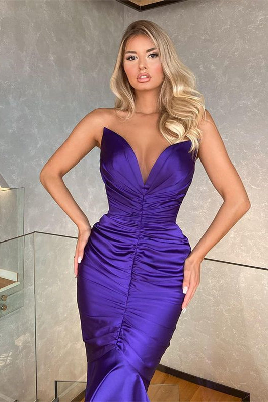 Mermaid Sweetheart Long Prom Dress