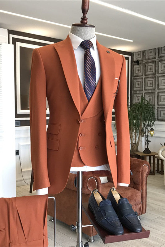 New Business Formal Prom Suits for Guys with Peaked Lapel