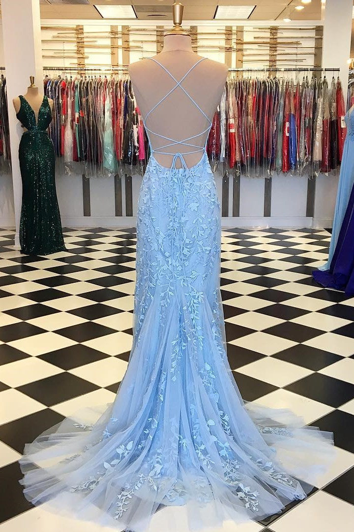 Amazing Mermaid Prom Dress With Tulle and Appliques