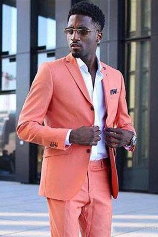 Glamorous Best-Fitted Prom Outfits for Guys with Notched Lapel