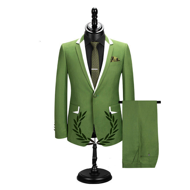 Glamorous Best Fitted Reception Suit for Groom With Notched Lapel