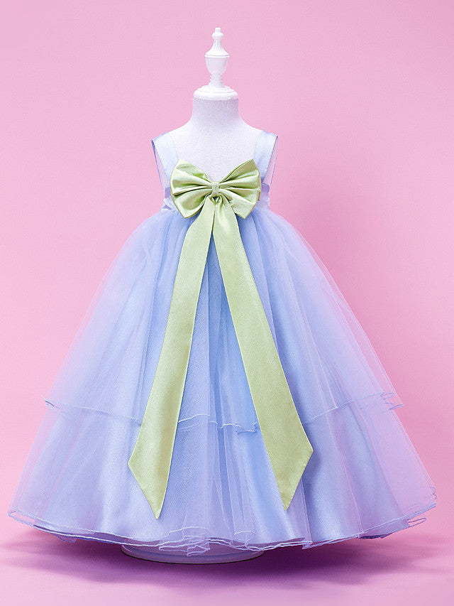 Princess A-Line Tea Length Wedding Party Gown