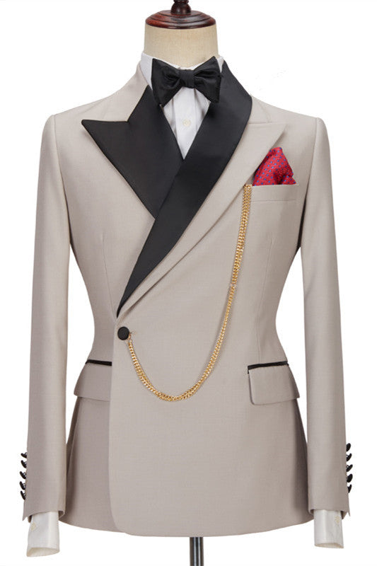 David Beckham Royal Wedding Suit with Peaked Lapel - Glamorus Style