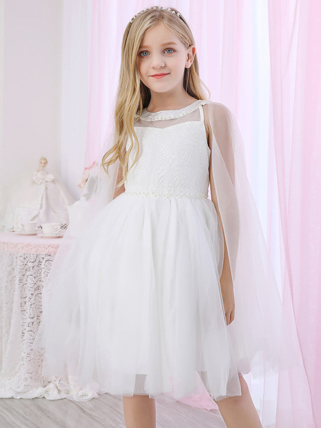 Luxurious Sleeveless Jewell Ball Gown for Flower Girl Dress